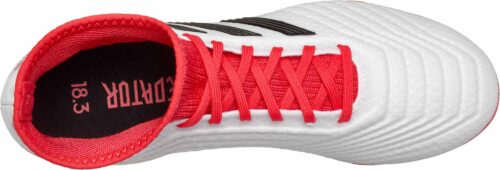 adidas Predator 18.3 FG – White/Real Coral