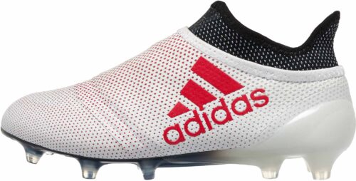 adidas Kids X 17  FG – Grey/Real Coral