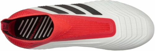 adidas Kids Predator 18  FG – White/Real Coral