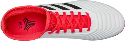 adidas Kids Predator Tango 18.3 TF – White/Real Coral
