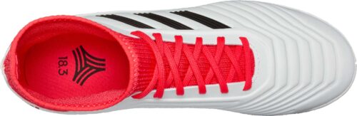 adidas Kids Predator Tango 18.3 IN – White/Real Coral