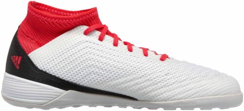 adidas Predator Tango 18.3 IN – White/Real Coral
