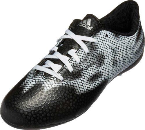 adidas Youth F5 FxG Soccer Cleats – Black/Silver