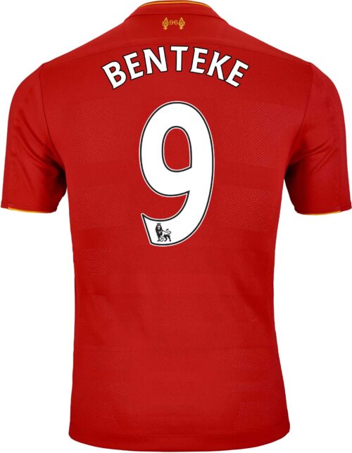 New Balance Christian Benteke Liverpool Authentic Home Jersey 2016-17