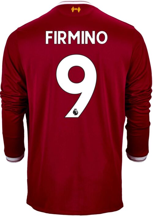 2017/18 New Balance Roberto Firmino Liverpool L/S Home Jersey