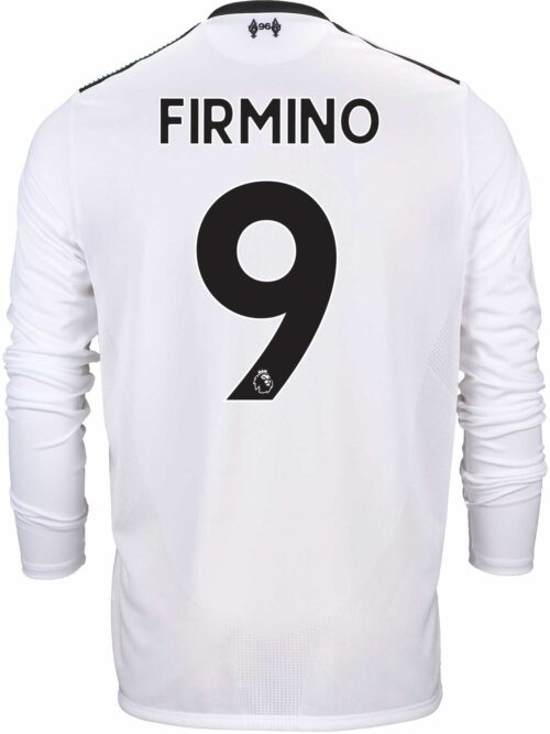 2017/18 New Balance Roberto Firmino Liverpool L/S Away Jersey