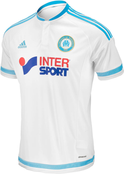 adidas Olympique Marseille Home Jersey 2015-16