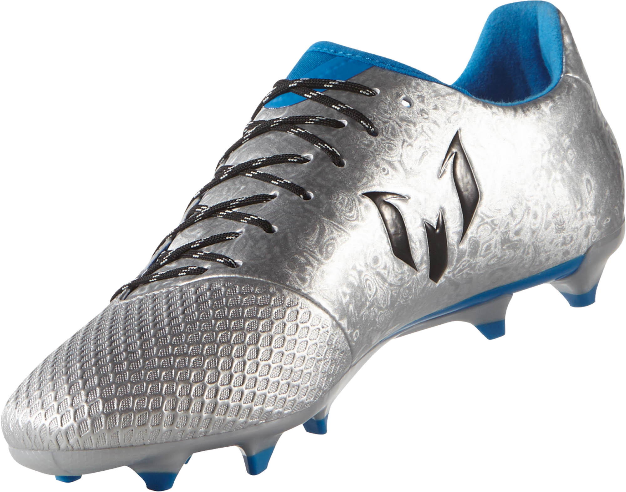 adidas Messi 16.3 FG Cleats - Silver 