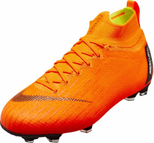 Nike Kids Superfly 6 Elite FG – Total Orange/Volt