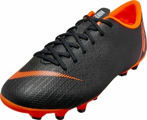Nike Kids Vapor 12 Academy MG – Black/Total Orange