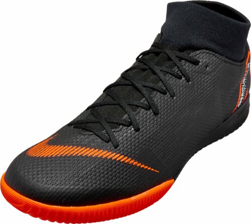 Nike SuperflyX 6 Academy IC – Black/Total Orange