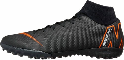 Nike SuperflyX 6 Academy TF - Black/Total Orange - SoccerPro