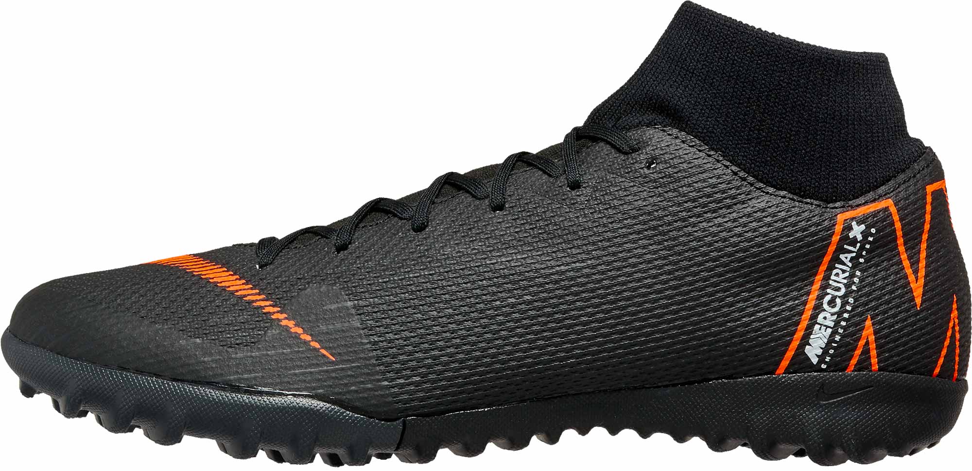 Nike SuperflyX 6 Academy TF - Black/Total Orange -