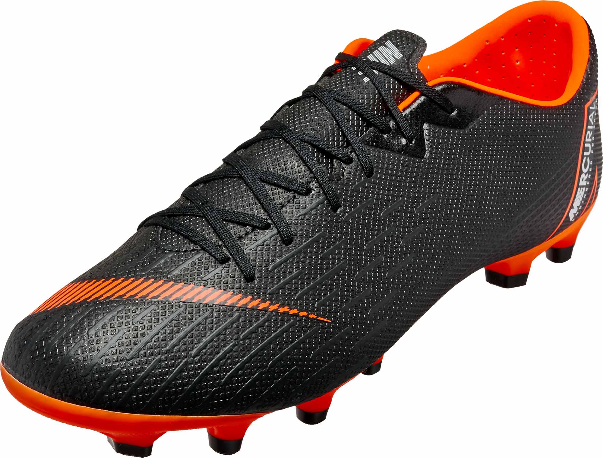 Nike 12 Academy MG Black Soccer Shoes