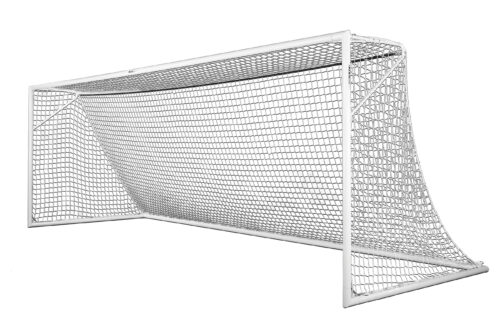KwikGoal 7′ x 21′ x 0′ x 7′ 120mm Mesh & 2.4mm Solid Braid Net – White