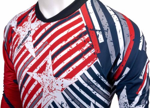 Reusch Patriot II Pro-Fit Goalkeeper Jersey – Fire Red/Dress Blue