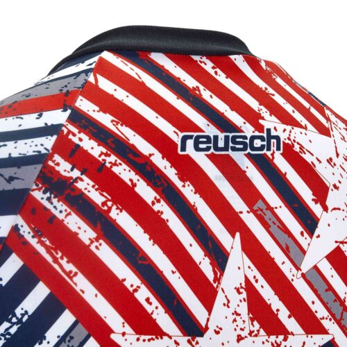 Reusch Patriot II S/S Pro-Fit Goalkeeper Jersey – Fire Red/Dress Blue