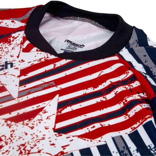 Reusch Patriot II S/S Pro-Fit Goalkeeper Jersey – Fire Red/Dress Blue