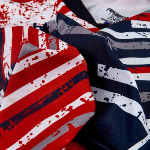 Reusch Patriot II S/S Pro-Fit Goalkeeper Jersey – Fire Red/Dress Blue