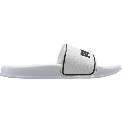 Puma Leadcat 2.0 Slides – White & Black