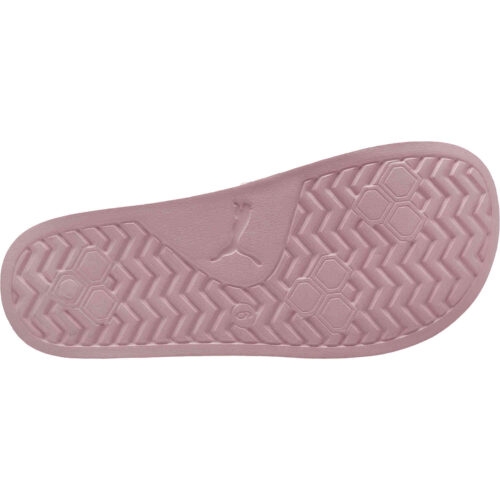 Kids Puma Leadcat 2.0 Slides – Chalk Pink & Silver