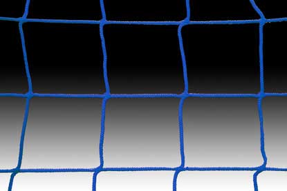 KwikGoal 5′ x 10′ x 0′ x 5′ 120mm Mesh & 2.4mm Solid Braid Net – Blue