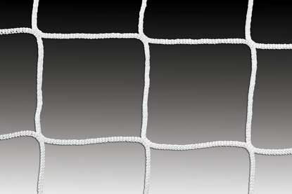 KwikGoal 4′ x 6′ x 2′ x 4′ 120mm Mesh & 3mm Solid Braid Net – White