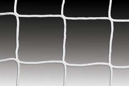 KwikGoal 6.5′ x 18.5′ x 2′ x 6.5′ 120mm Mesh & 3mm Solid Braid Net – White
