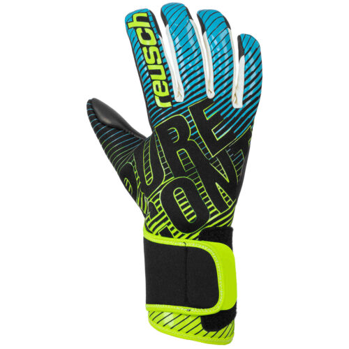 reusch Pure Contact III R3 Goalkeeper Gloves – Black & Safety Yellow