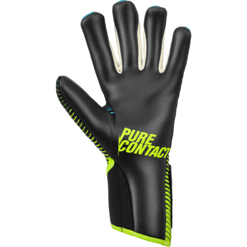 reusch Pure Contact III R3 Goalkeeper Gloves – Black & Safety Yellow