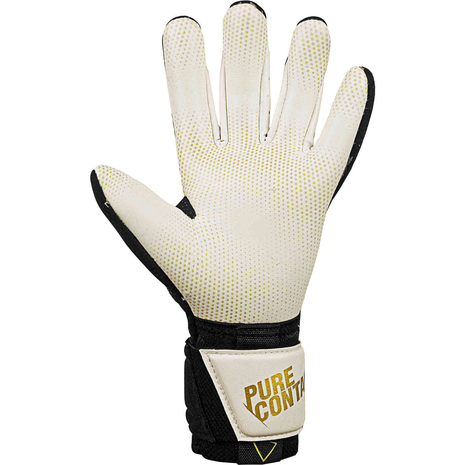 Reusch Pure Contact Gold X Glueprint Goalkeeper Gloves – Black & Gold