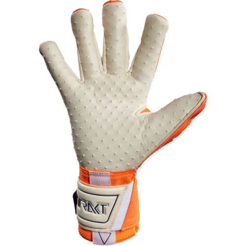 Reusch Attrakt Freegel Speedbump Goalkeeper Gloves – Shocking Orange & Blue
