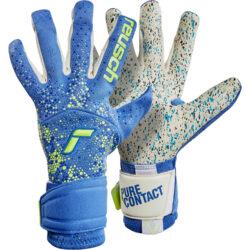Reusch Pure Contact Fusion Goalkeeper Gloves - True Blue 