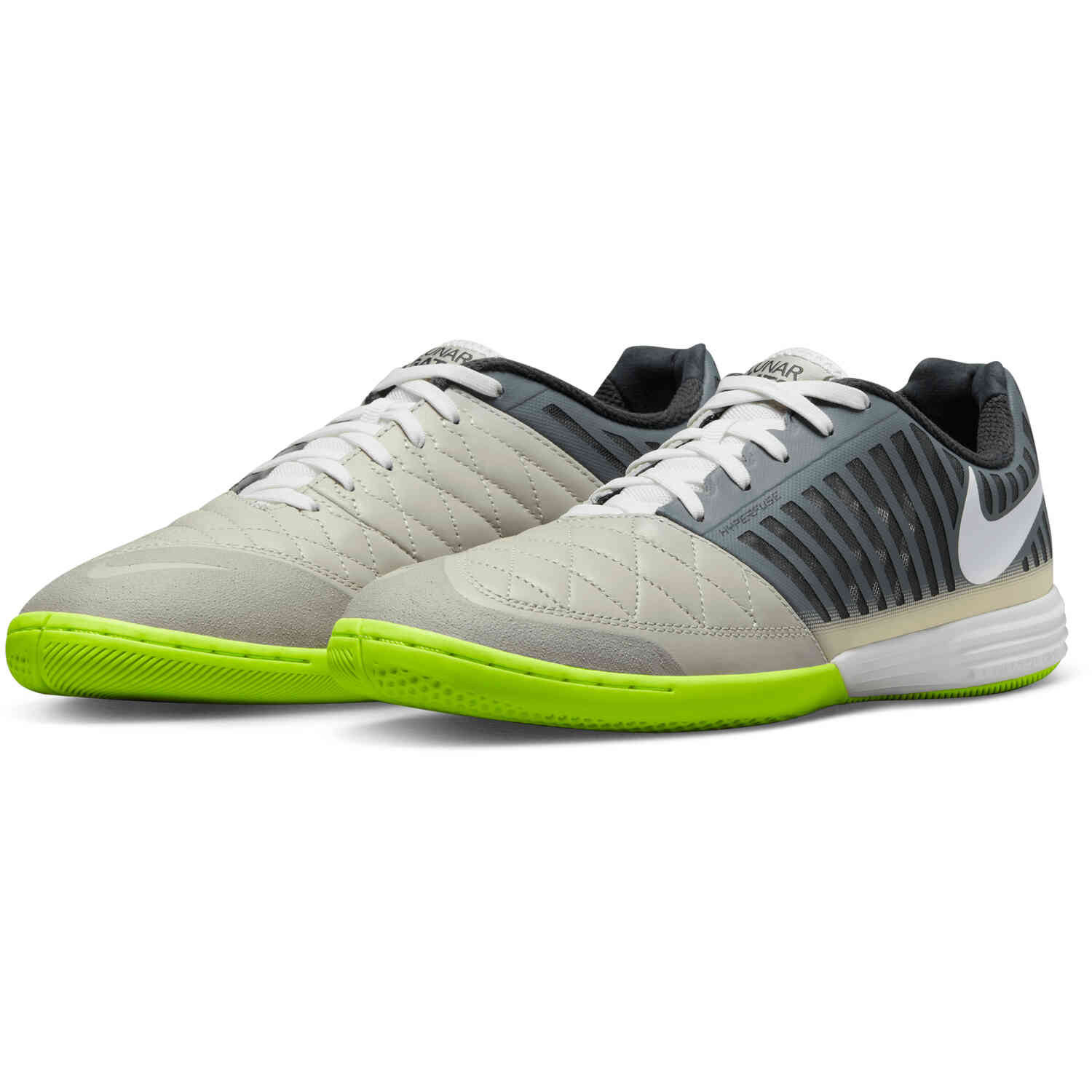 expandir vela Anciano Nike Lunargato II IC - Smoke Grey & White with Anthracite with Pale Grey -  SoccerPro