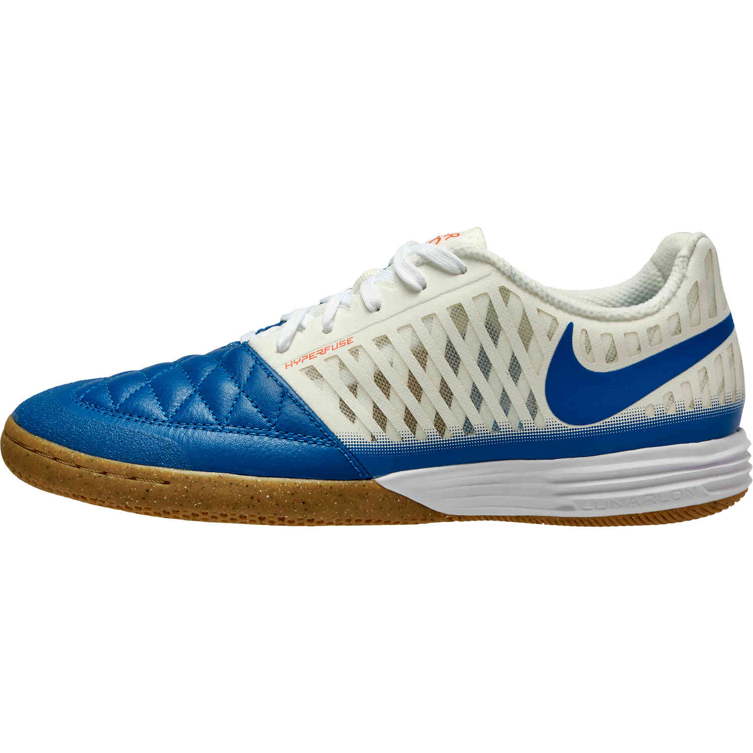 Nike Lunargato II Sail Blue Jay with White SoccerPro