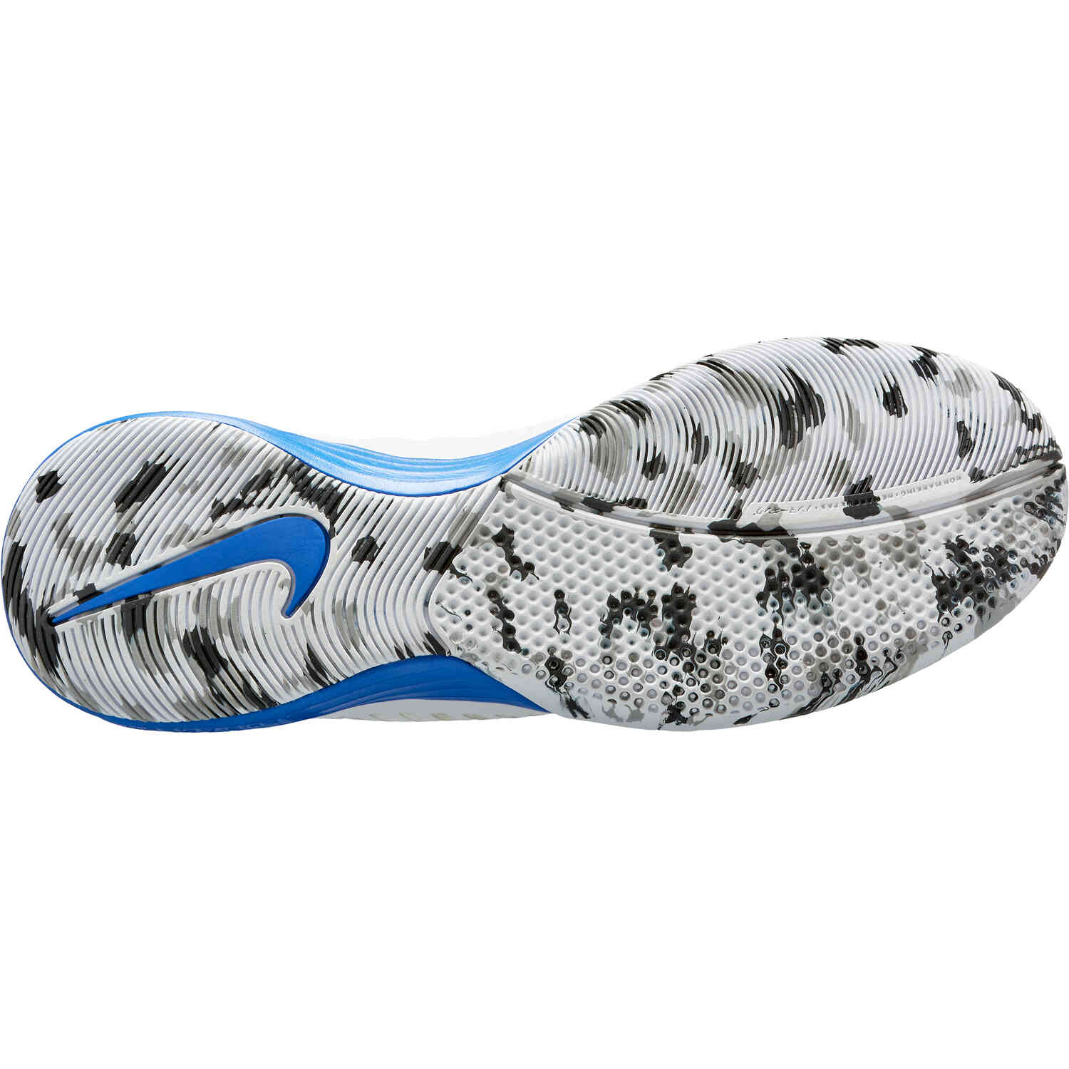 Letrista Devastar golondrina Nike Lunargato II IC - White & Black with Glacier Blue with Racer Blue -  SoccerPro