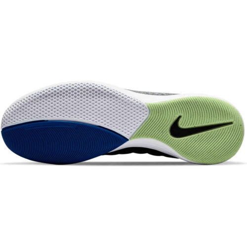 Nike Lunargato II IC – White & Black with Light Photo Blue with Black