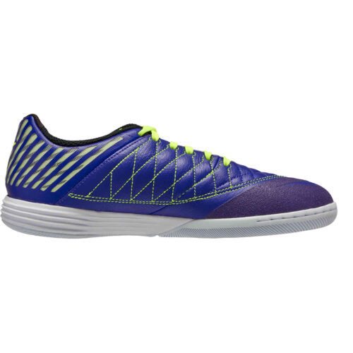 Nike Lunargato II IC – Electro Purple & Volt with Black with White