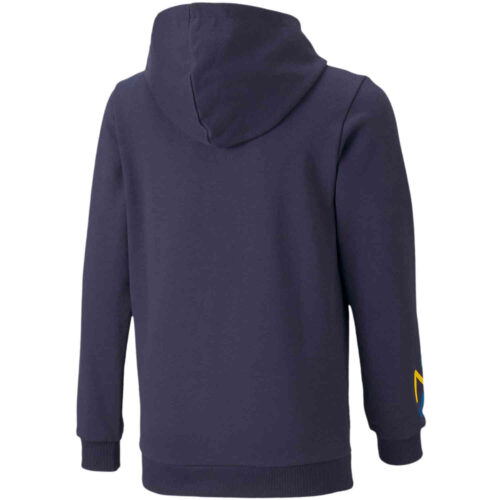 Kids PUMA Neymar Jr Hero Hoodie – Peacoat/Dandelion