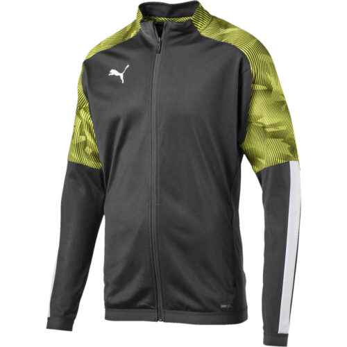 Puma Cup Training Jacket – Asphalt/Fizzy Yellow