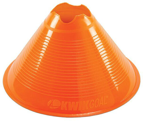 KwikGoal Jumbo Disc Cone 12 Pack – Orange