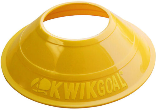 KwikGoal Mini Disc Cones 25 Pack – Yellow