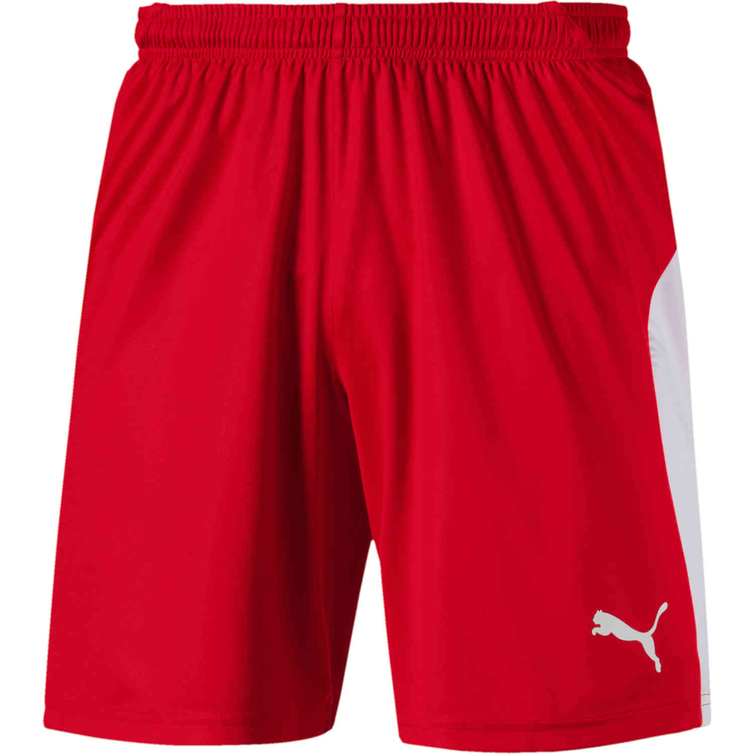 Puma Liga Shorts - Red - SoccerPro