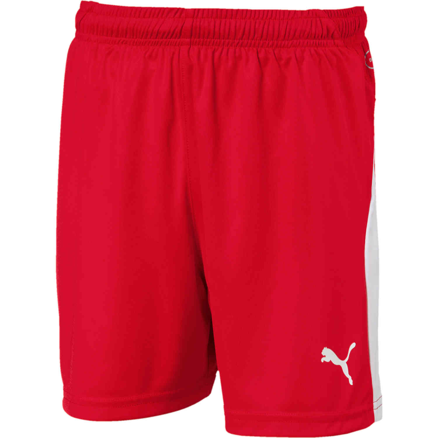 Kids Puma Liga Shorts - Red - SoccerPro