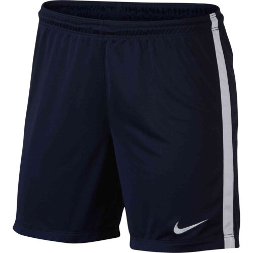 Womens Nike League Knit Shorts – College Navy