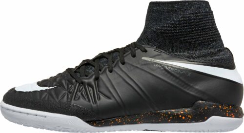 Nike Kids HypervenomX Proximo Street Indoor Shoes – Black/Grey