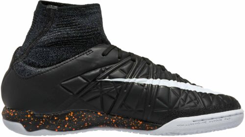 Nike Kids HypervenomX Proximo Street Indoor Shoes – Black/Grey