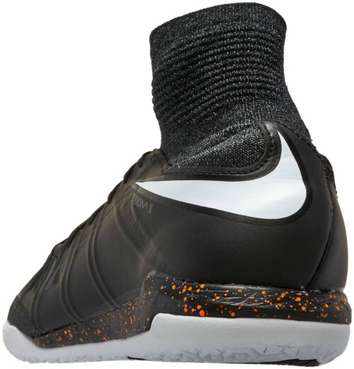 Nike Kids HypervenomX Proximo Street Indoor Shoes – Black/Grey