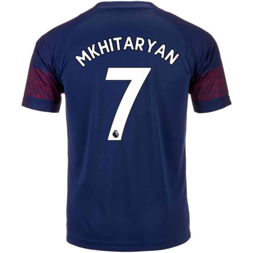 puma henrikh mkhitaryan arsenal away jersey