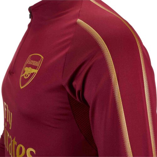 PUMA Arsenal 1/4 Zip Top – Pomegranate